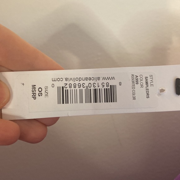 Alice + Olivia Full-length Lavender Prom Gown - showroom sample - OS/small - Picture 6 of 6